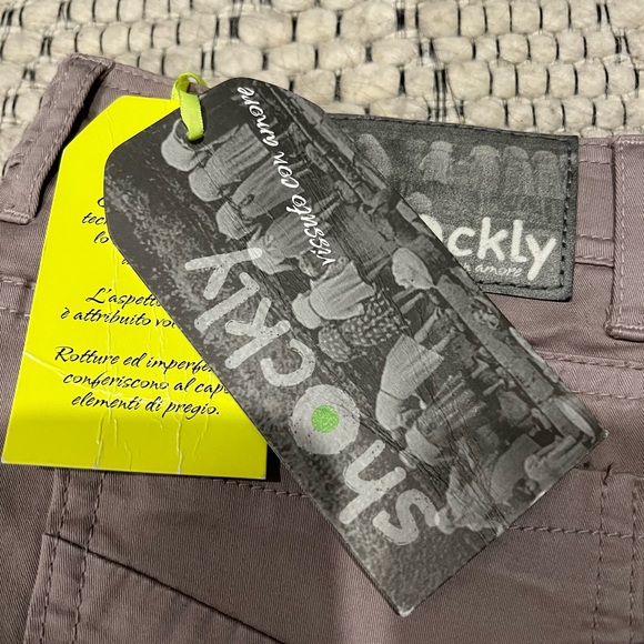 NWT Shockly Mens Khaki chino style ankle pants - Picture 11 of 12